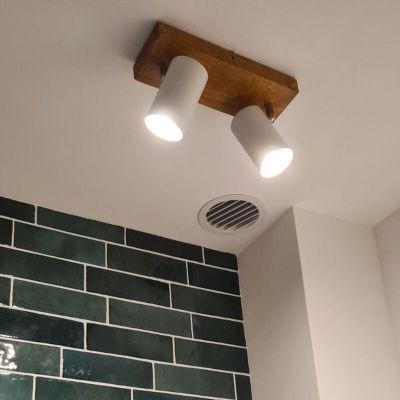 Foco de teto moderno branco, Kaso