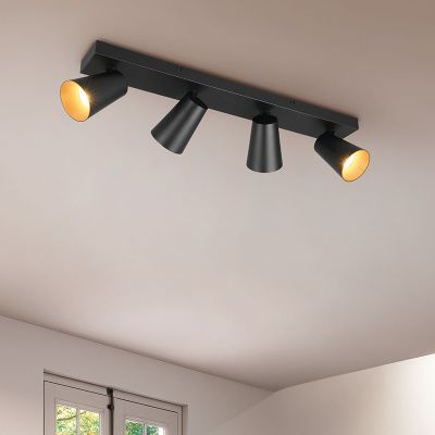 Foco de teto moderno preto, Rawien