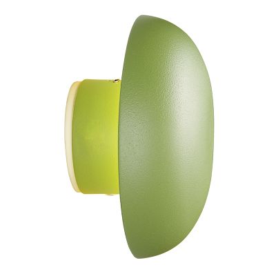 Candeeiro de parede recarregável de metal verde, Khaoula, 1,5W, LED 3000K, regulável em 3 níveis