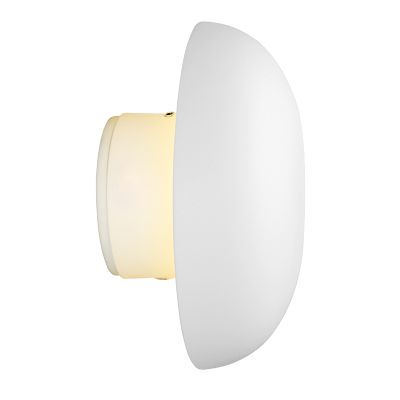 Candeeiro de parede recarregável de metal branco, Khaoula, 1,5W, LED 3000K, regulável em 3 níveis