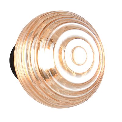Candeeiro de parede recarregável moderno âmbar, Walid, 1,5W, LED 3000K, regulável em 3 níveis