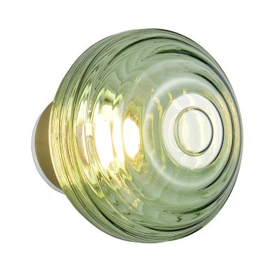 Candeeiro de parede recarregável moderno verde, Walid, 1,5W, LED 3000K, regulável em 3 níveis