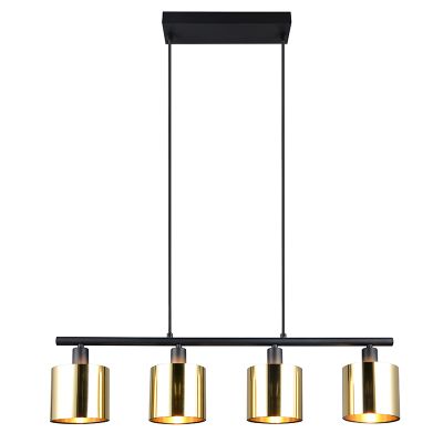 Candeeiro suspenso design dourado, Loeka