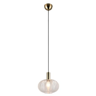 Candeeiro suspenso moderno transparente, Quirina
