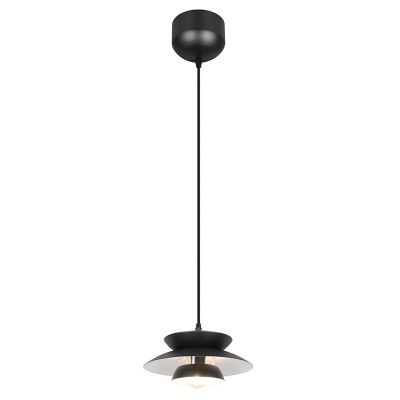 Candeeiro suspenso moderno preto, Tomislav
