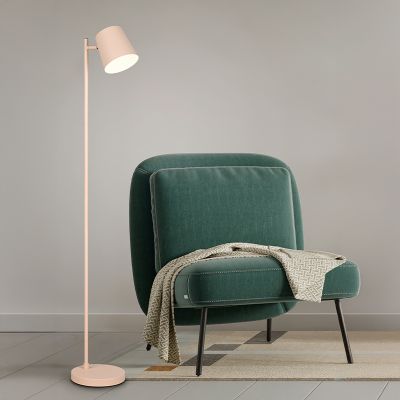 Candeeiro de pé recarregável de metal castanho, Suraya, 4,5W, LED 3000K, regulável em 3 níveis