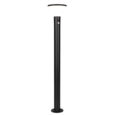 Candeeiro de pé exterior solar moderno preto, Nebahat, 3W, LED 4000K, IP44
