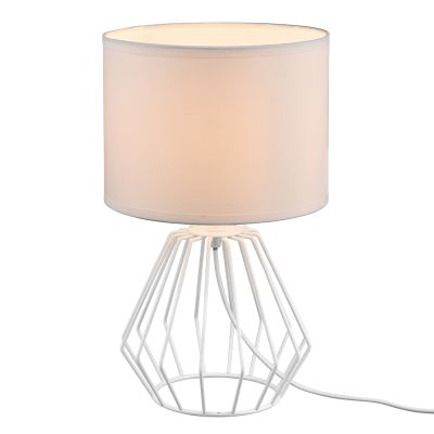 Candeeiro de mesa branco moderno, Kjell