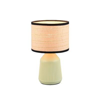 Candeeiro de mesa de cerâmica verde, Shivam