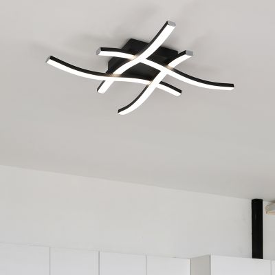 Candeeiro de teto moderno preto, Go, 5W, LED 4000K