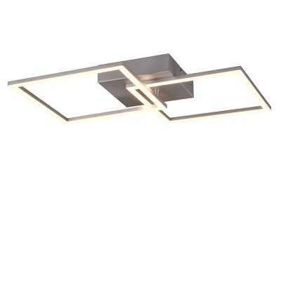 Plafon moderno cinzento, Margaux, 20W, LED 3000K