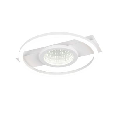Candeeiro de teto moderno branco, Sandhia, 16W, LED 4000K