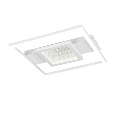 Candeeiro de teto moderno branco, Sandhia, 16W, LED 4000K