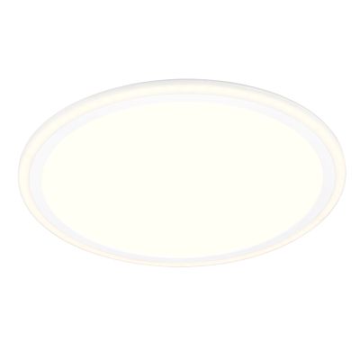 Plafon moderno branco, Omaima, 17W, LED 3000K