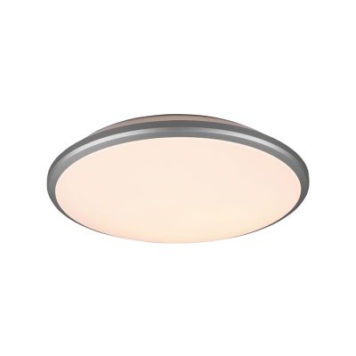 Plafon moderno cinzento, Celine, 20W, LED 3000K, regulável em 3 níveis