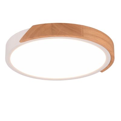 Plafon moderno branco, Nevil, 20W, LED 3000K, regulável em 3 níveis