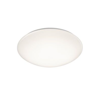 Candeeiro de teto para casa de banho moderno branco, Olabisi, 12W, LED 3000K, IP44
