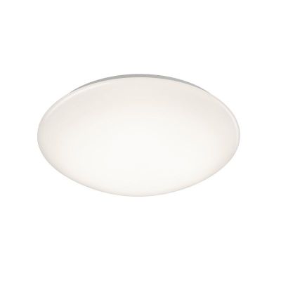 Candeeiro de teto para casa de banho moderno branco, Olabisi, 18W, LED 3000K, IP44