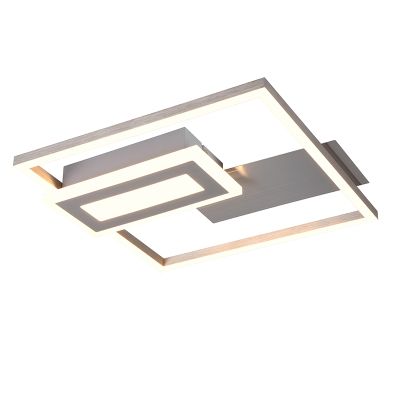 Plafon design níquel, Shun, 22W, LED 3000K