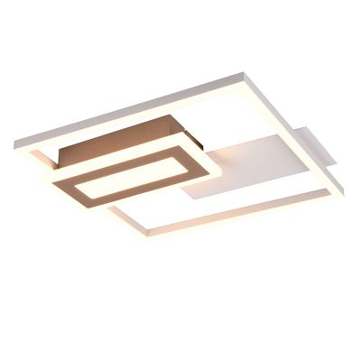 Plafon design cinzento, Shun, 22W, LED 3000K