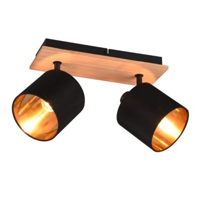 Foco de teto moderno castanho, Koge