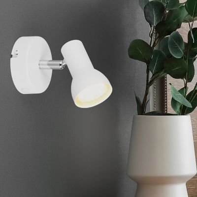 Foco de parede moderno branco, Sabrin