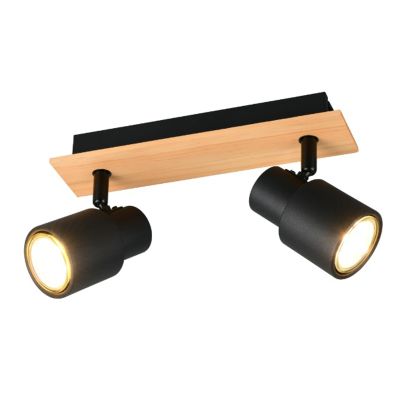 Foco de teto moderno preto, Rajeev