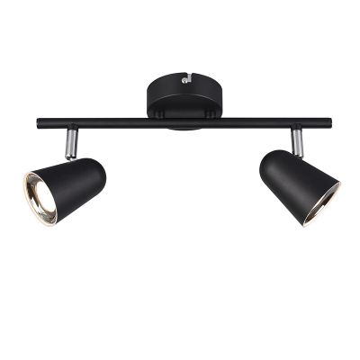 Foco de teto moderno preto, Taj, 3W, LED 3000K