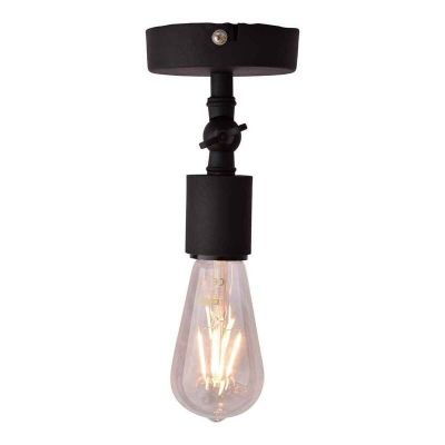 Candeeiro de teto preto industrial, Bolb