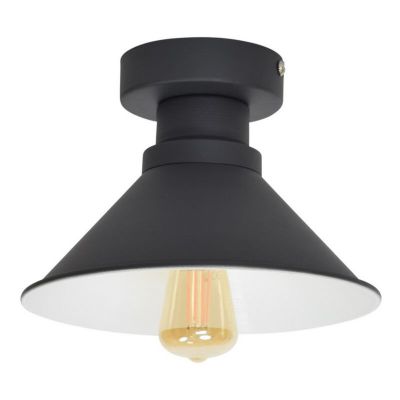 Candeeiro de teto preto industrial, Locker