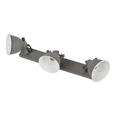 Foco de teto cinzento industrial, Redon