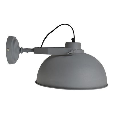 Aplique de parede cinzento industrial, Fellen