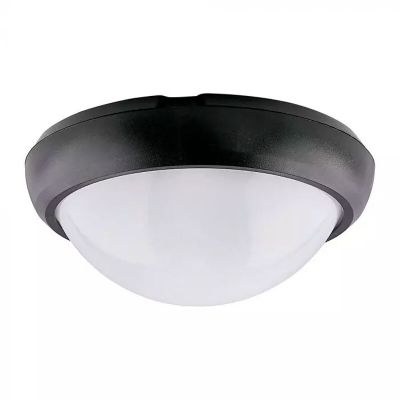 Candeeiro para escadarias preto de plástico, Xenia, 8W, LED 6400K, IP54