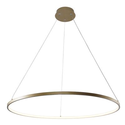 Candeeiro suspenso dourado design, Kubra, 36W, LED ajustável de branco quente a branco frio