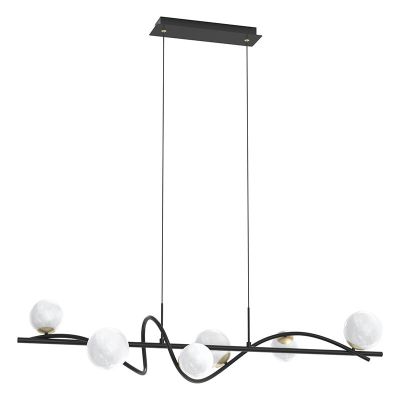 Candeeiro suspenso branco moderno, Moritz
